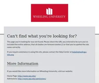 Wheelingu-Info.org(Wheeling University) Screenshot