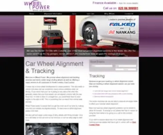 Wheelpoweralignment.co.uk(Car Wheel Alignment & Tracking in London) Screenshot
