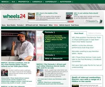 Wheels24.co.za Screenshot