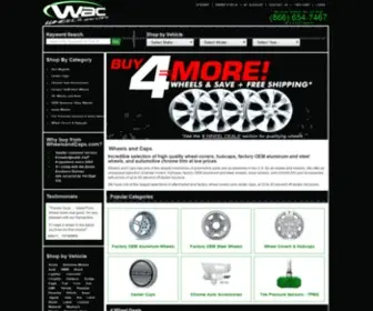 Wheelsandcaps.com(Alloy Wheels) Screenshot