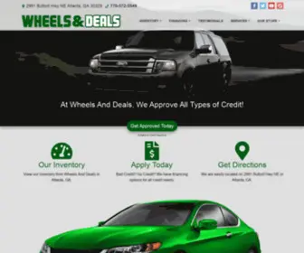 Wheelsanddealsga.net(Wheelsanddealsga) Screenshot