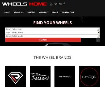 Wheelshome.com(China wheels supplier since 2004) Screenshot