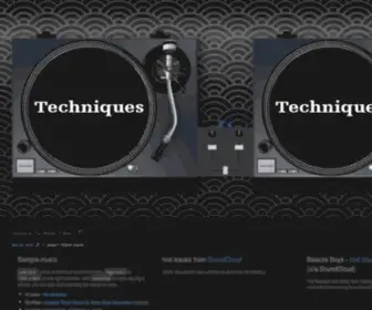 Wheelsofsteel.net(Turntables in your browser (a web) Screenshot