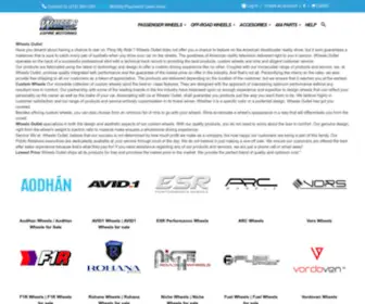 Wheelsoutlet.com(Wheels Outlet The Largest Wheel Online Store) Screenshot