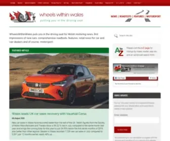 Wheelswithinwales.uk(Putting you in the driving seat for Welsh motoring news) Screenshot