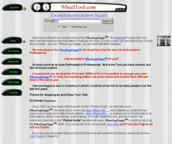 Wheeltool.com(Wheel Tool) Screenshot