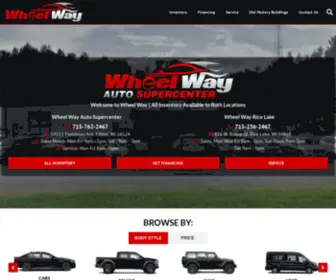 Wheelwayautos.com(Wheel way auto supercenter) Screenshot