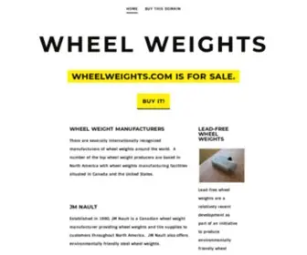 Wheelweights.com(Wheel Weights) Screenshot