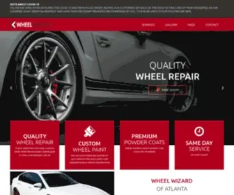 Wheelwizard.com(Atlanta Wheel Repair and Refinishing) Screenshot