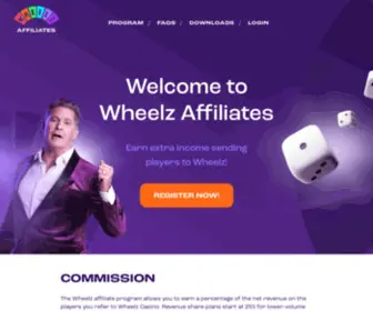 Wheelzaffiliates.com( Wheelz Affiliates) Screenshot