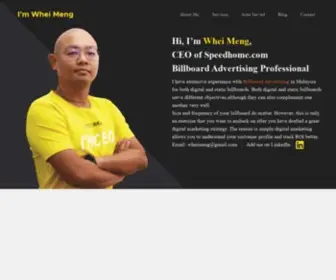 Wheimeng.com(Billboard Advertising Malaysia) Screenshot