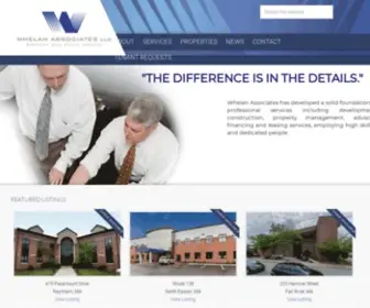 Whelanassociates.com(Overview our company whelan associates) Screenshot