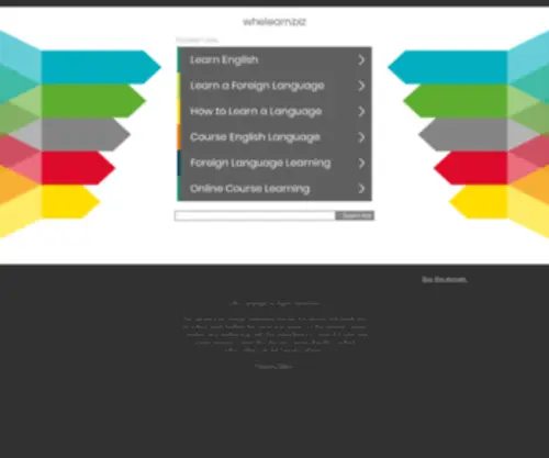 Whelearn.biz(Whelearn) Screenshot