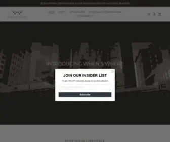 Whenandwherenyc.com(WHEN & WHERE) Screenshot