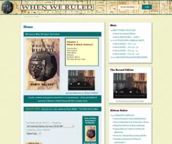 Whenweruled.com(The 2nd edition of this superbly illustrated landmark publication) Screenshot