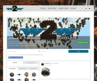 Where2Wheel.com(4x4 trails) Screenshot