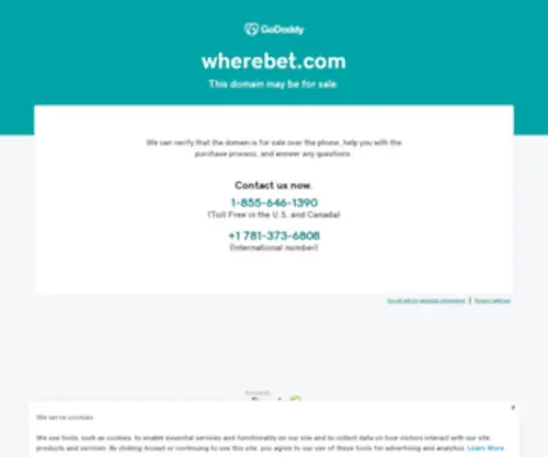 Wherebet.com Screenshot