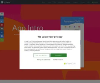 Wheref.com(Paperless QMS) Screenshot