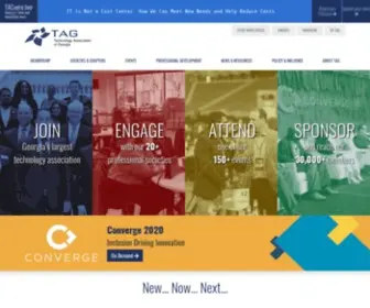 Wheregeorgialeads.com(JOIN GEORGIA'S MOST CONNECTED TECH ECOSYSTEM. TAG’s mission) Screenshot