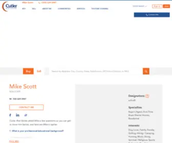 Whereismikescott.com(Mike Scott) Screenshot