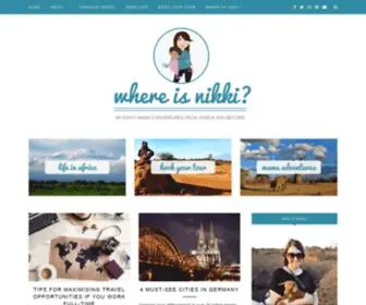 Whereisnikki.co.uk(An Expat Mama's Adventures From Africa And Beyond) Screenshot