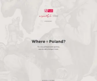 Whereispoland.com(A Journey Through A Country That Wasn't) Screenshot