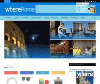Whererome.com(Where Rome) Screenshot