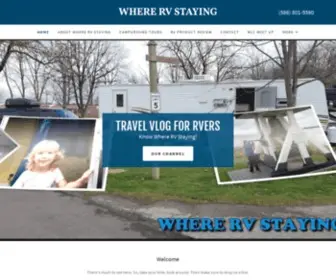 Wherervstaying.com(Where RV Staying) Screenshot