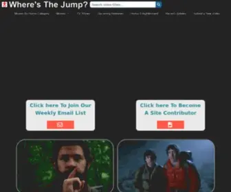 Wheresthejump.com(A Movie Jump Scare Database) Screenshot