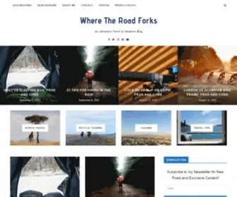 Wheretheroadforks.com(Where The Road Forks) Screenshot