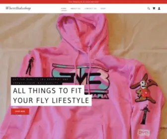 Wherethotsshop.com(Clothing, Accessories) Screenshot