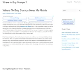 Wheretobuystampshq.com(wheretobuystampshq) Screenshot