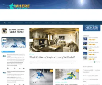 Wheretogoskiing.com(From one skier to another) Screenshot