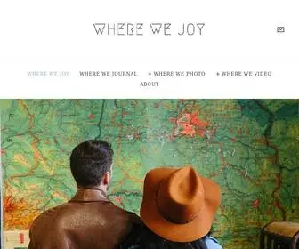 Wherewejoy.com(Where We Joy) Screenshot