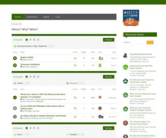 Wherewhywhen.com(Product Reviews) Screenshot