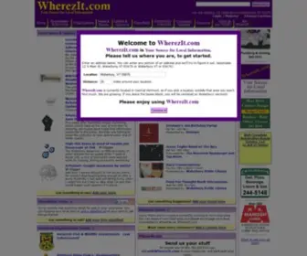 Wherezit.com(Wherezit) Screenshot