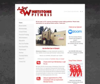 Whetstonefit.com(Whetstone Fitness) Screenshot