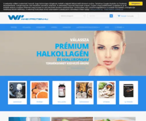 Wheyprotein.hu(Tejsavófehérje) Screenshot