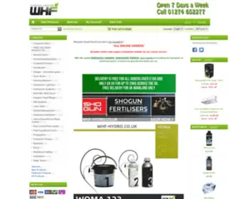 WHF-HYdro.co.uk(WHF Hydroponics) Screenshot