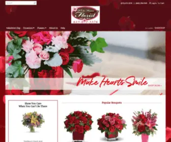 WHflorist.com(White House Florist) Screenshot