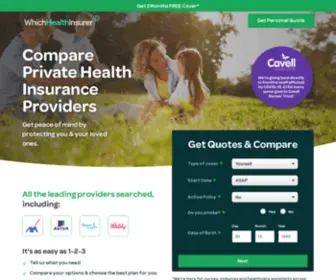 Whichhealthinsurer.co.uk(Whichhealthinsurer) Screenshot