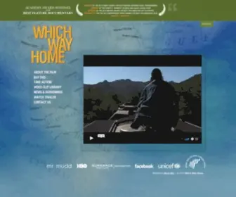 Whichwayhome.net(Which Way Home) Screenshot