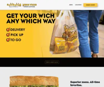 Whichwich.com.om(Which Wich Superior Sandwiches) Screenshot