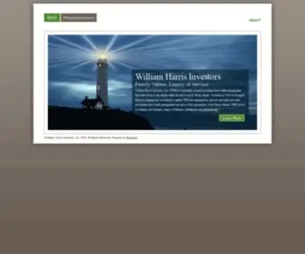 Whi.com(William Harris Investors) Screenshot