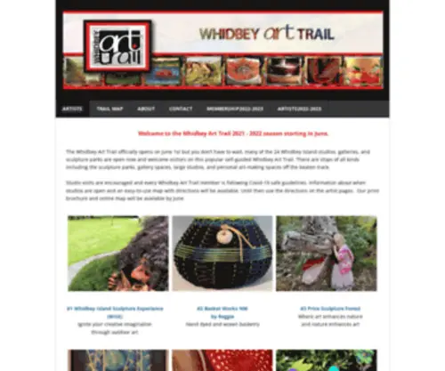 Whidbeyarttrail.com(Whidbey Art Trail) Screenshot