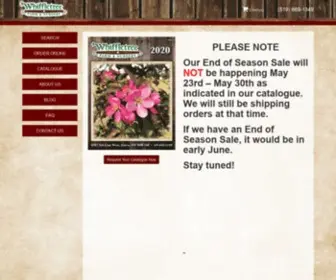 Whiffletreefarmandnursery.ca(Whiffletree Farm & Nursery) Screenshot