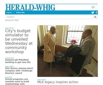 Whig.com(The Herald) Screenshot
