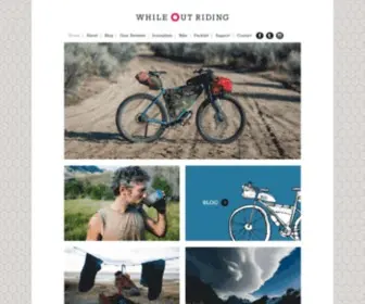 Whileoutriding.com(While Out Riding) Screenshot