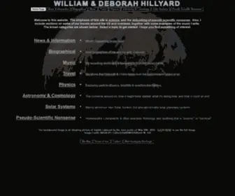 Whillyard.com(William (Bill) Hillyard) Screenshot