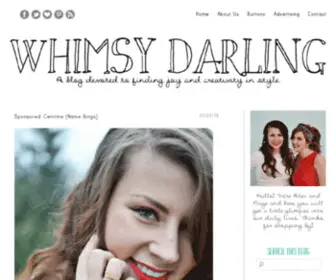 Whimsydarling.com(Whimsy Darling) Screenshot